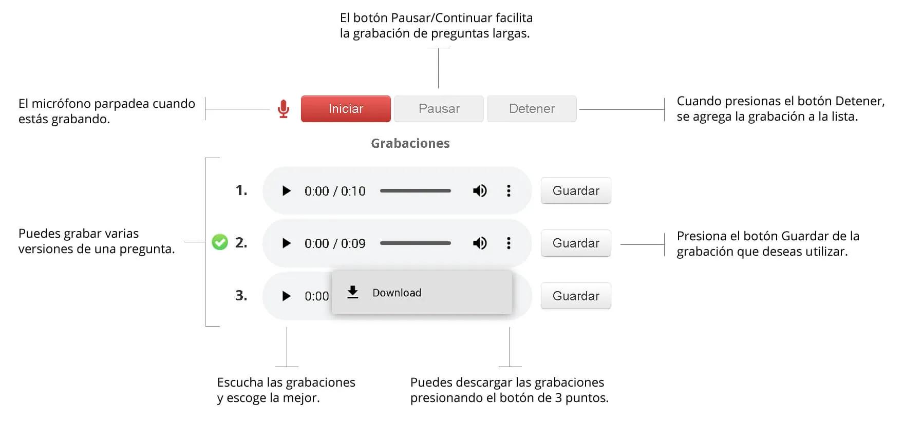 Grabadora en Línea