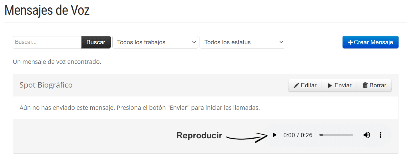 Como borrar un discount mensaje de voz enviado